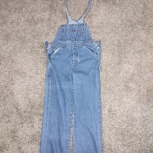 Girls Vintage Old Navy Overalls Size 12 Color Blue Carpenter Y2K 90s Hip Hop...